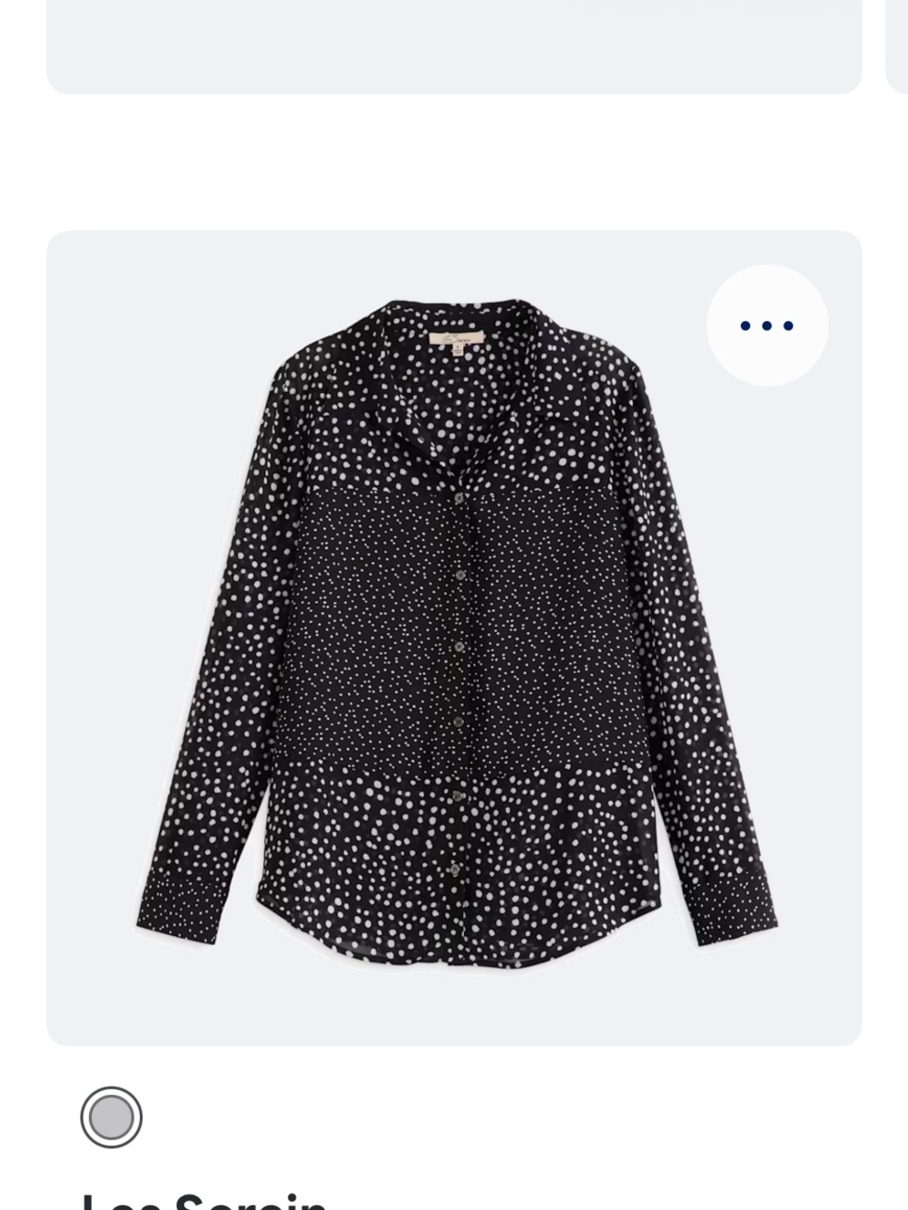 Black Polka Dot Button-Down Shirt from Stitch Fix